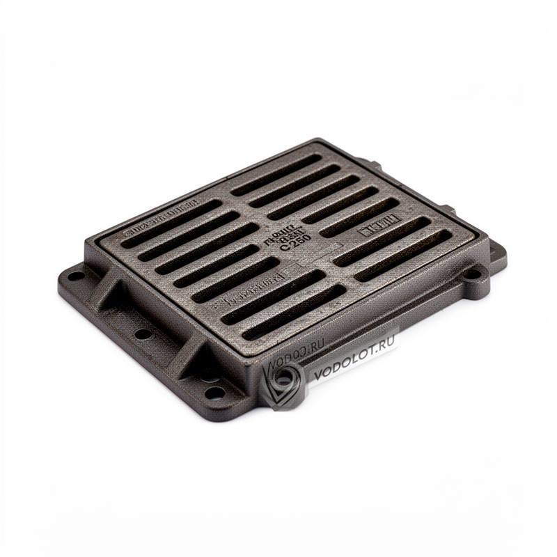 Решетка чугунная щелевая РЧЩ Norma DN200 C250